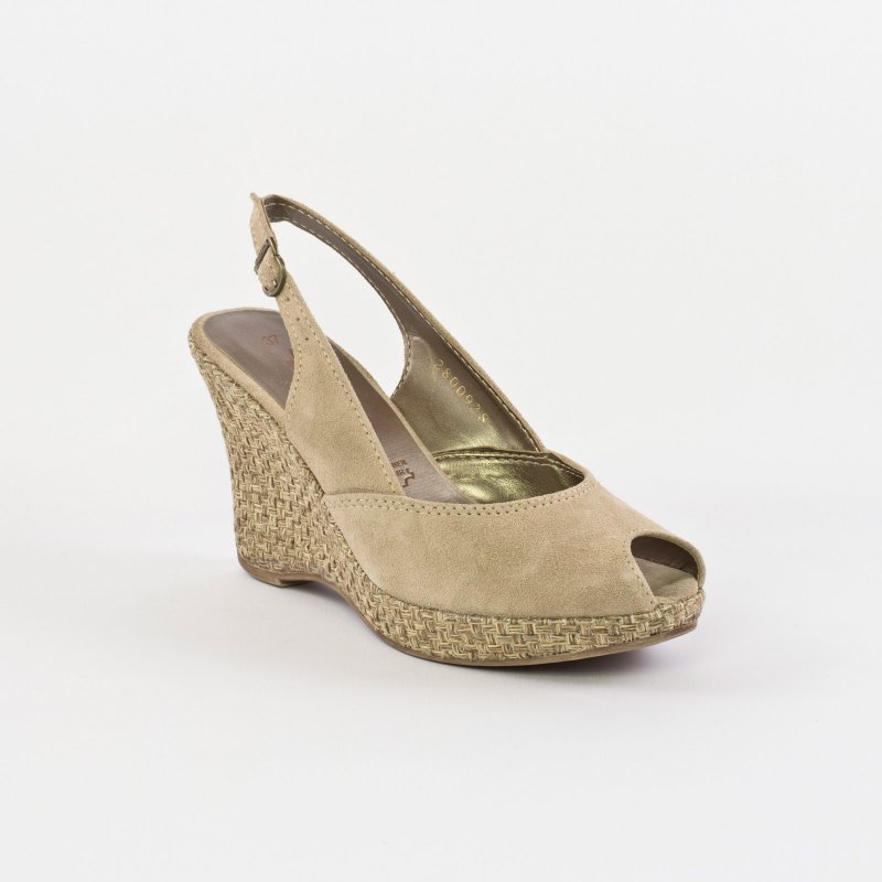 chaussure ete marron femme