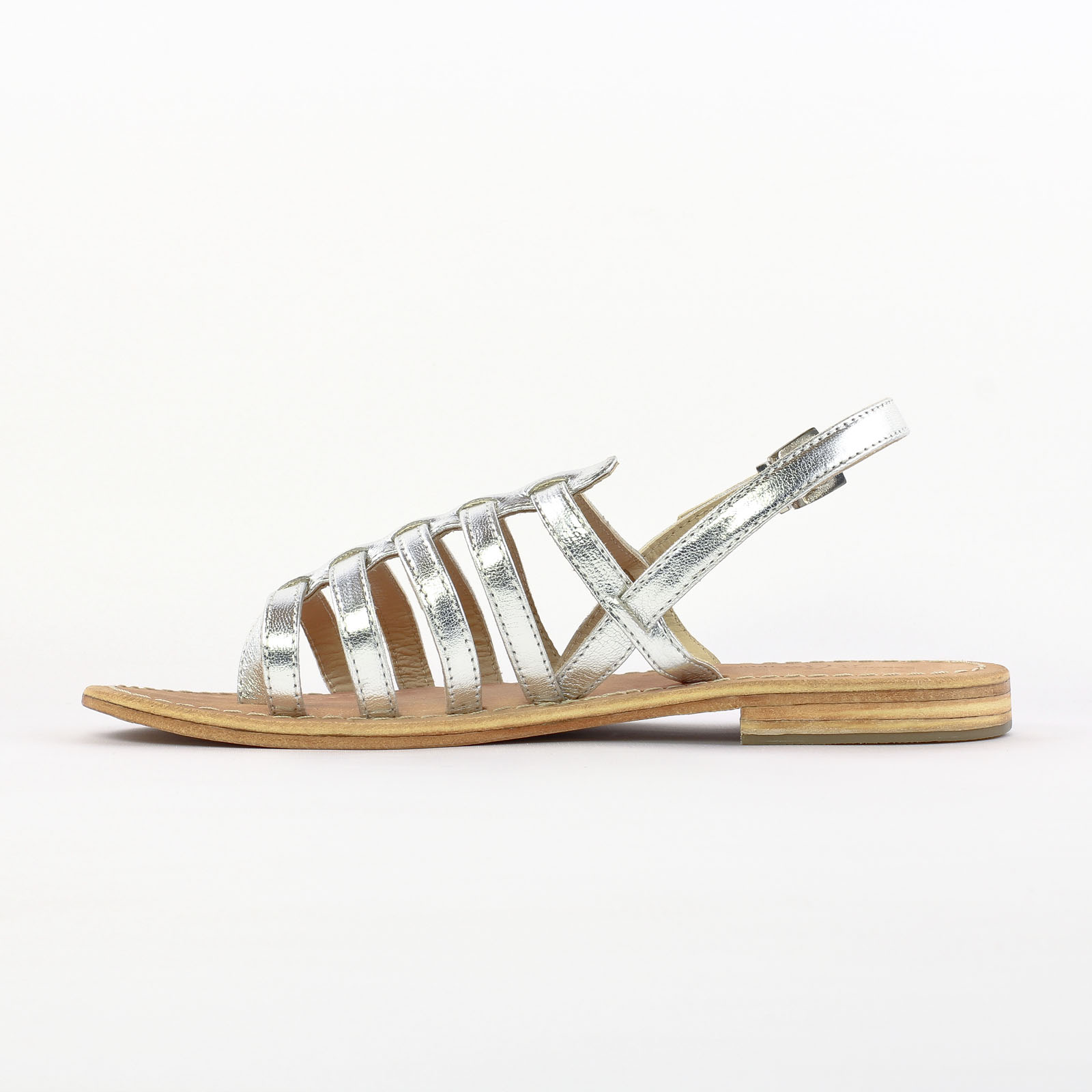 Femme Argent Gris Femme Gris Sandales Sandales PXkOiZu