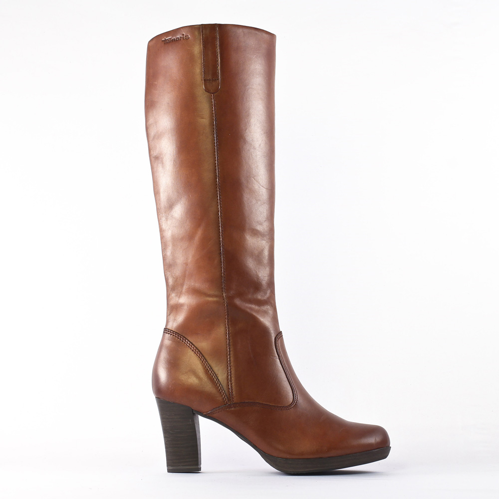 botte grise en daim