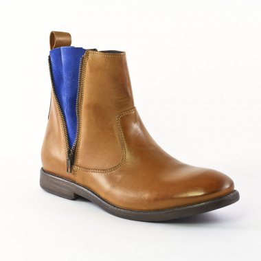 Chaussures Montantes Ambitious 3629 Blu griffée Ambitious, vue principale de la chaussure homme