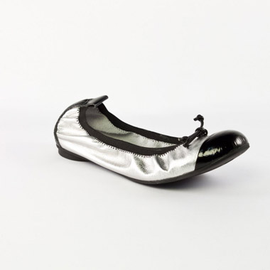 Ballerines Scarlatine 7585 Vernis Noir, vue principale de la chaussure femme