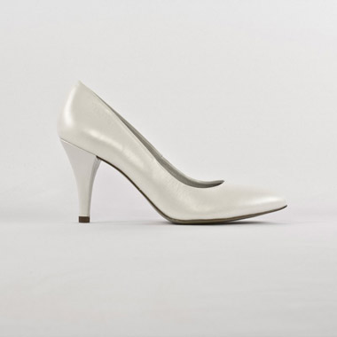 escarpins blanc mode femme printemps été - Photo Produit 2