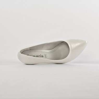escarpins blanc mode femme printemps été - Photo Produit 4