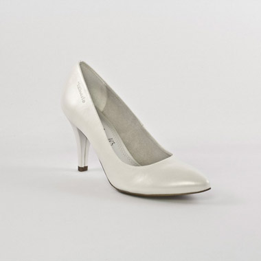 escarpins blanc mode femme printemps été - Photo Produit 1