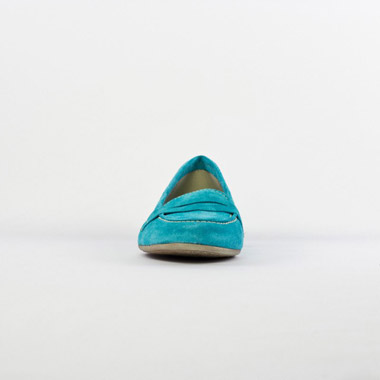 mocassins bleu mode femme printemps été - Photo Produit 5
