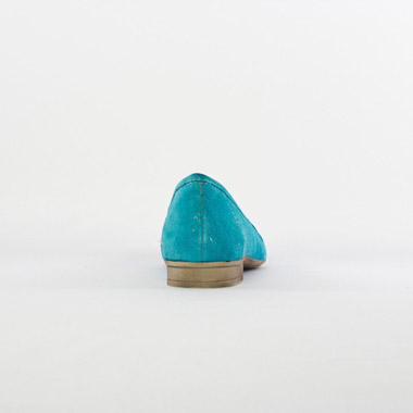 mocassins bleu mode femme printemps été - Photo Produit 6