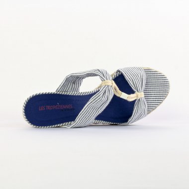 sandales bleu mode femme printemps été - Photo Produit 4