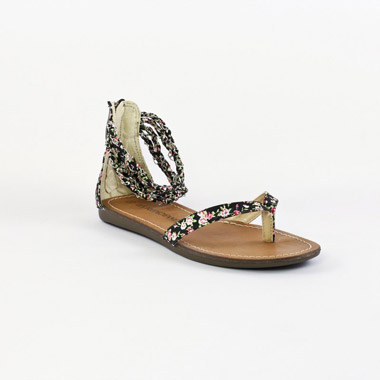 Sandales Les Tropeziennes Amanda Noir, vue principale de la chaussure femme