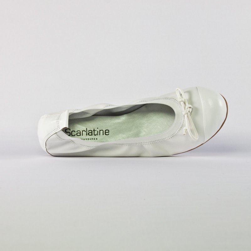 ballerines blanches femme