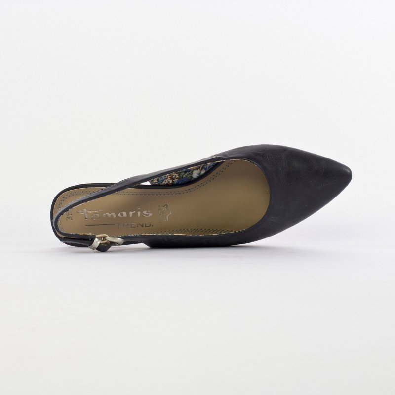 Tamaris Mujer Dámské Lodiu010dky Tamaris 1-29505-24 Black | Rejnok Obuv Zapato Destalonado Mujer