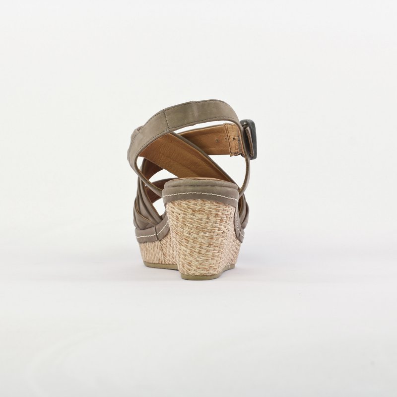 chaussures compensées nude