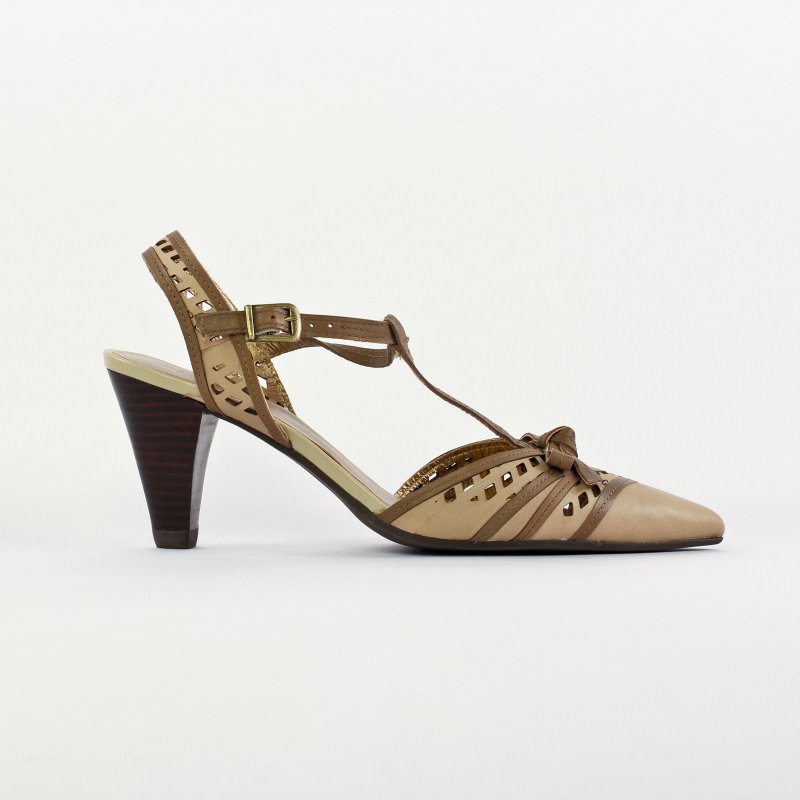 chaussure femme beige talon