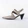 escarpins brides gris mode femme printemps été vue 3