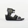 nu-pieds compensés gris mode femme printemps été vue 3