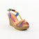 nu-pieds compensés multicolore mode femme printemps été vue 1