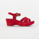 nu-pieds compensés rouge mode femme printemps été vue 3