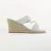 sandales blanc mode femme printemps été vue 2