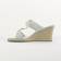 sandales blanc mode femme printemps été vue 3