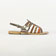sandales marron mode femme printemps été vue 5