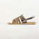 sandales marron mode femme printemps été vue 6