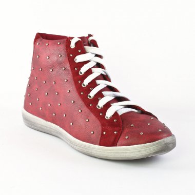 Baskets Mode Arian 220115 Bordeaux, vue principale de la chaussure femme