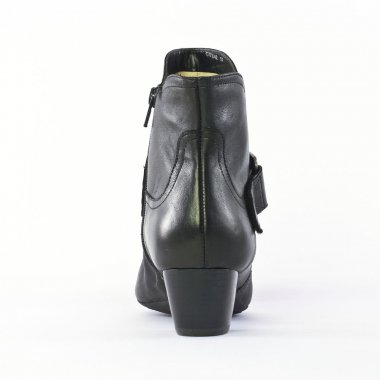 boots noir mode femme automne hiver - Photo Produit 7