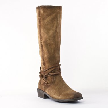 bottes beige mode femme automne hiver - Photo Produit 1