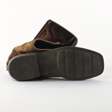 bottes beige mode femme automne hiver - Photo Produit 5