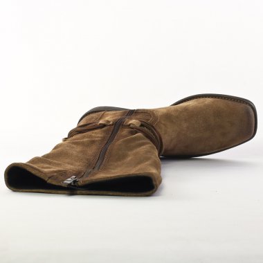 bottes beige mode femme automne hiver - Photo Produit 4