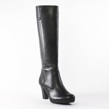 Bottes Tamaris 25812 Cuir Black, vue principale de la chaussure femme