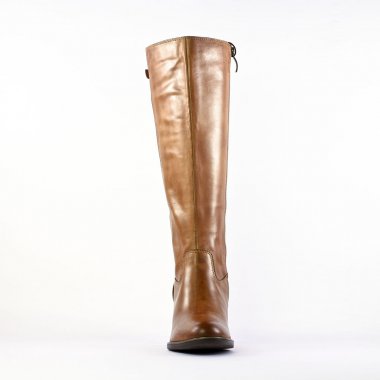 bottes talon marron mode femme automne hiver - Photo Produit 6
