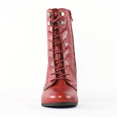 bottines à talon rouge mode femme automne hiver - Photo Produit 6