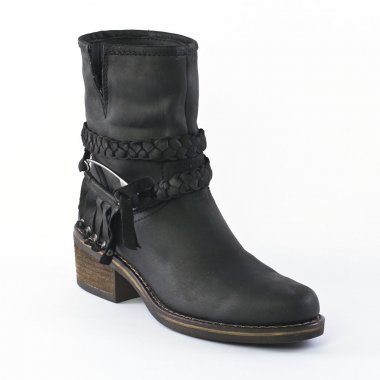 Spm Abbotsford Black | mi bottes noir automne hiver chez Spm Abbotsford Black | mi bottes noir automne hiver chez