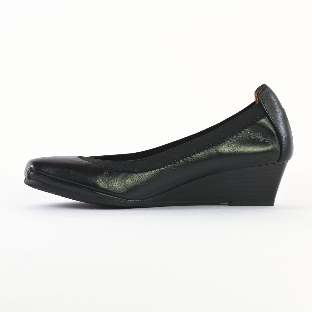 Escarpins Noirs Aerosoles - Talon Bas Compensé - Pointure US 6 Medium - Occasion