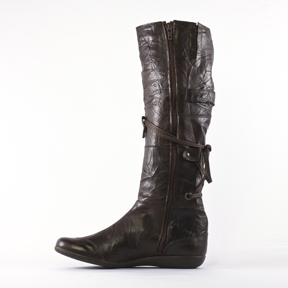 bottes marron clair