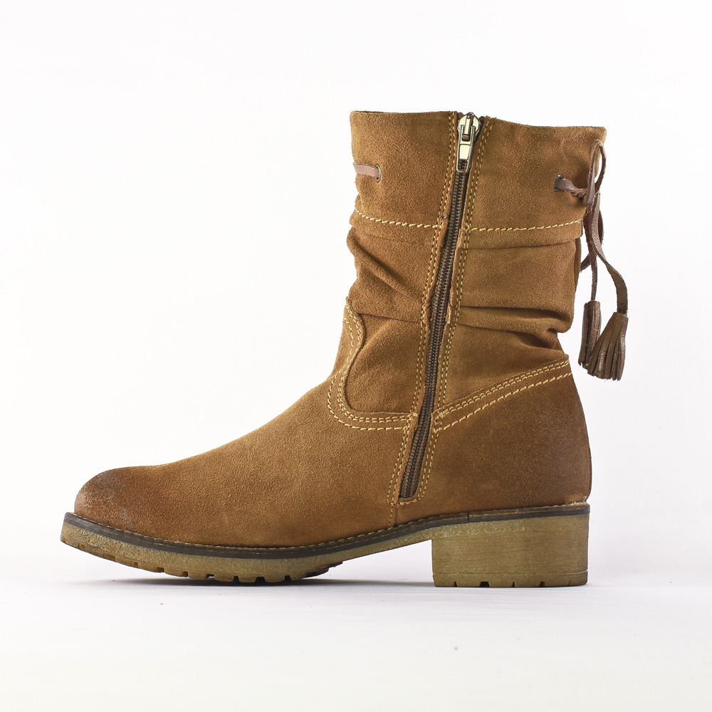 bottillon femme pied large