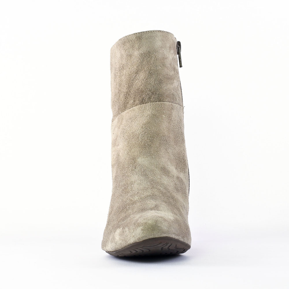 bottines compensées beige