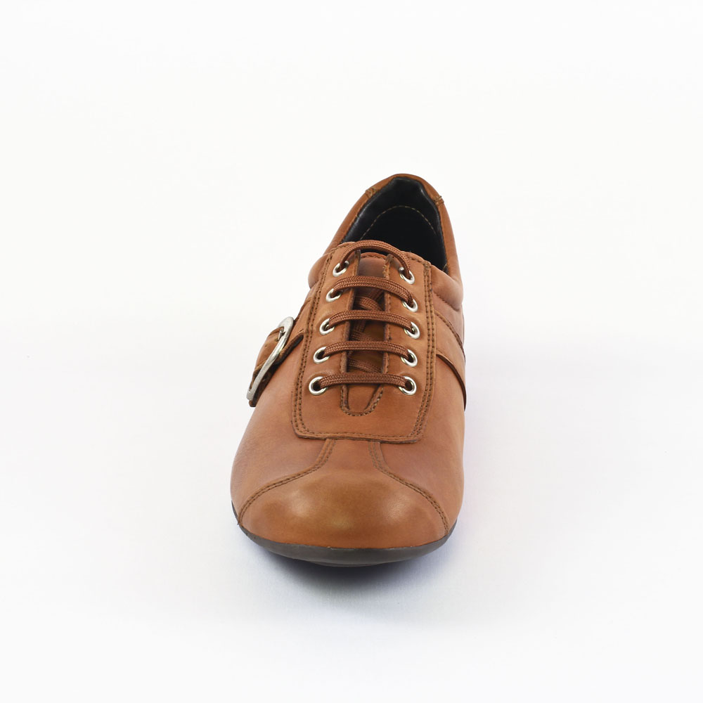 chaussures cognac femme