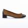ballerines marron noir mode femme automne hiver vue 2