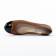 ballerines marron noir mode femme automne hiver vue 4