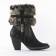 boots noir mode femme automne hiver vue 2