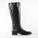 bottes cavalières noir mode femme automne hiver vue 2