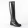bottes cavalières noir mode femme automne hiver vue 1