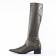 bottes chaussettes beige gris mode femme automne hiver vue 3