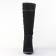 bottes compensées noir mode femme automne hiver vue 6