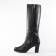 bottes noir mode femme automne hiver vue 3