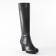 bottes noir mode femme automne hiver vue 1