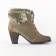 bottines beige mode femme automne hiver vue 2