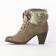 bottines beige mode femme automne hiver vue 3