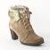 bottines beige mode femme automne hiver vue 1